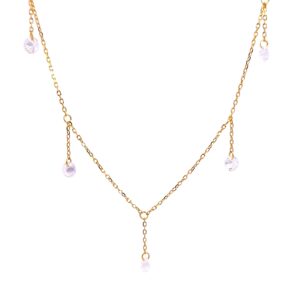 Ασημένιο Επιχρυσωμένο Κολιέ 925 - Image 1