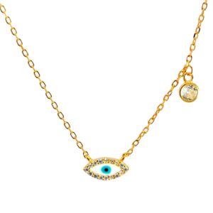 Ασημένιο Επιχρυσωμένο Κολιέ 925 - Image 1