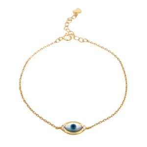 Ασημένιο Επιχρυσωμένο Βραχιόλι 925 - Image 1