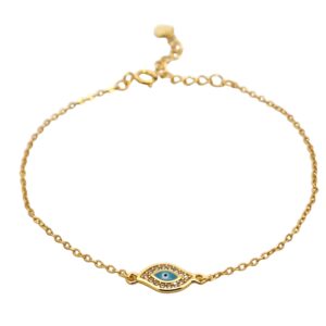 Ασημένιο Επιχρυσωμένο Βραχιόλι 925 - Image 1