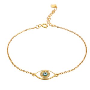 Ασημένιο Επιχρυσωμένο Βραχιόλι 925 - Image 1