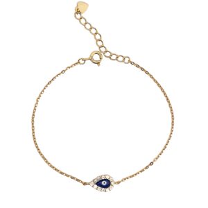 Ασημένιο Επιχρυσωμένο Βραχιόλι 925 - Image 1