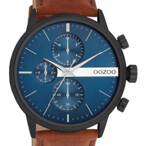 OOZOO Timepieces Brown Leather Strap - Image 1
