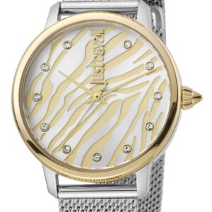 Just CAVALLI Animal Crystals Silver - Image 1