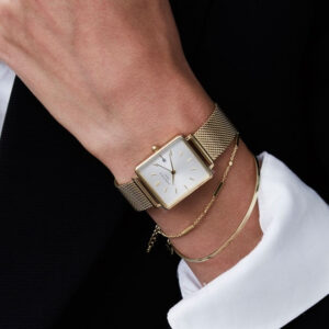 The Boxy White Mesh Gold - Image 1